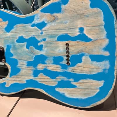 G&L Fallout Esquire 2020’s - Steel Top Blue Relic image 11