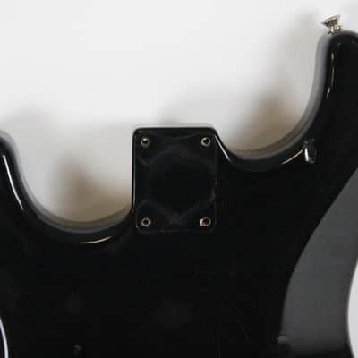 1989 Vintage Squier Fender Stratocaster Factory Black BODY Made in USA Strat 1980s image 5
