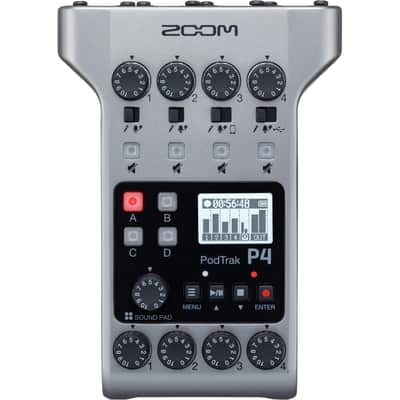 Zoom PodTrak P4 Podcasting Recorder image 1