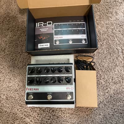 Friedman IR-D Dual Tube Preamp 2024 - Present - Black / Silver image 2