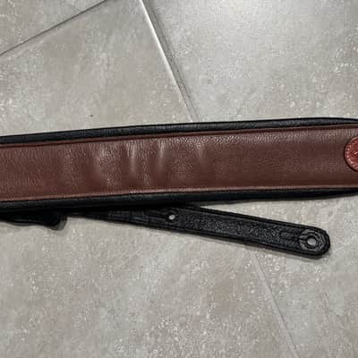 Levy's MSS2-BRN Garment Leather 3" Guitar Strap 2010s - Brown image 2