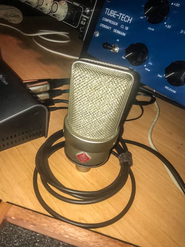 Neumann Tlm-103 and EA1 Shockmount. Nickel image 1