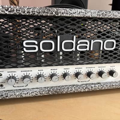 Soldano SLO100 Guitar Amp Head Snakeskin image 4
