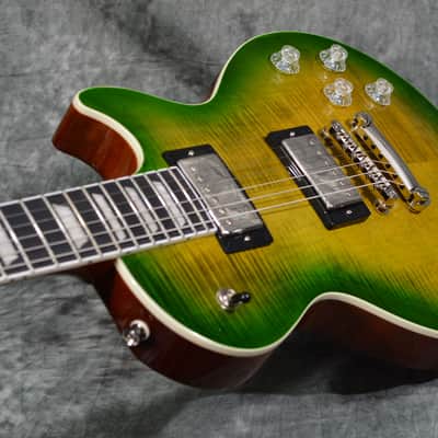Epiphone Inspired by Gibson Modern Les Paul  Figured Iguana Burst w/ FREE Same Day Shipping image 5
