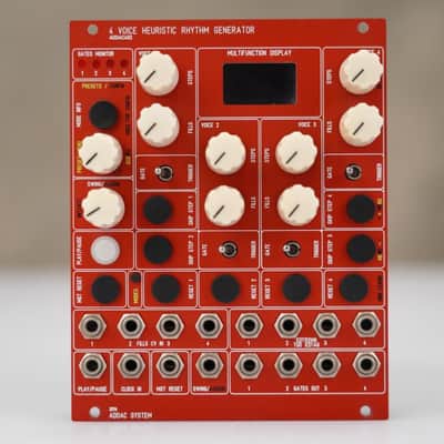 ADDAC System ADDAC402 4 Voice Heuristic Rhythm Generator Eurorack Module #58944 image 1