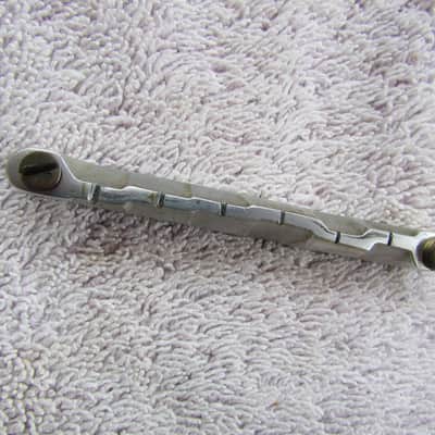 Vintage Bigsby Bridge Aluminum With Set Screws Bigsby Bridge Top 1950's's Era Cool! image 2