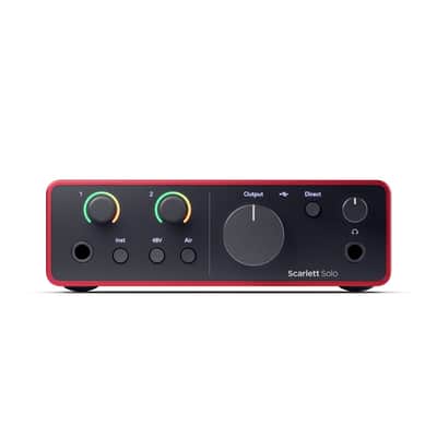 Scarlett Solo 4th Gen Audio Interface Bild 1