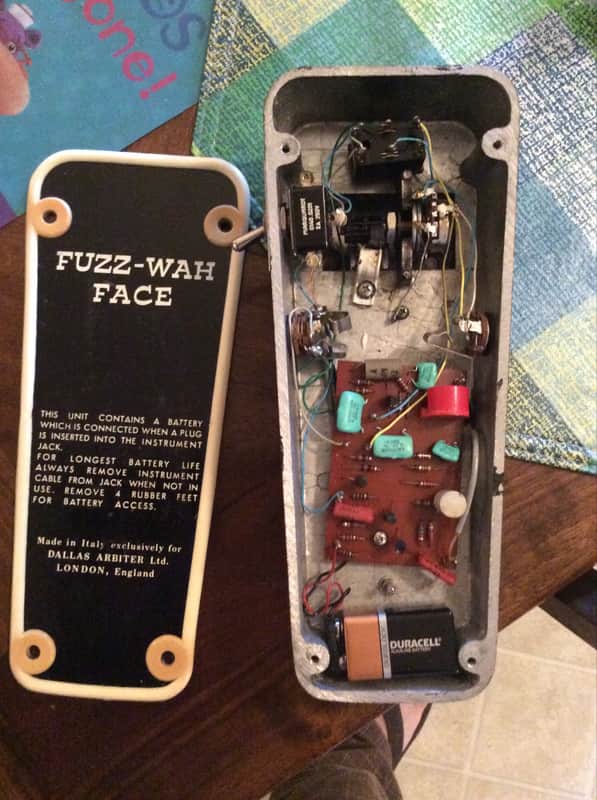 Dallas Arbiter/Sound City Fuzz Wah Face 70's | Reverb