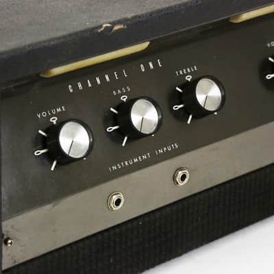 1960s Montgomery Ward/Airline Model 95171 Vintage Electric Guitar Amp Head - 100w Tube Amp! image 4