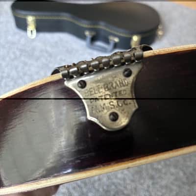 Vintage 1920’s Regal Acoustic Mandolin & Case Reverse Scroll image 4