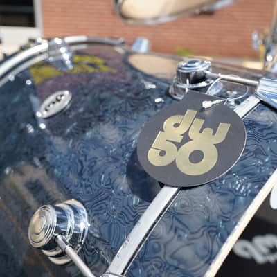 DW USA Collectors Series - Ebony Chaos - 4pc Pure Maple SSC Shell Pack With Ring's (DW - Limited Finish) image 19