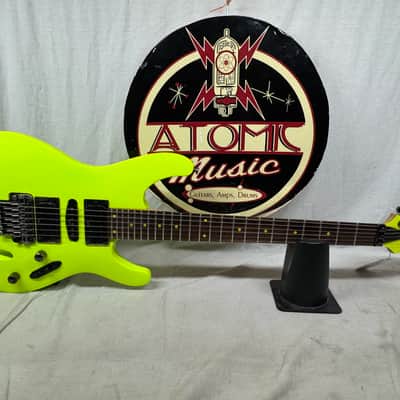 Ibanez S Series 25th Anniversary S1XXV Saber Guitar 2012 - FYE Fluorescent Yellow