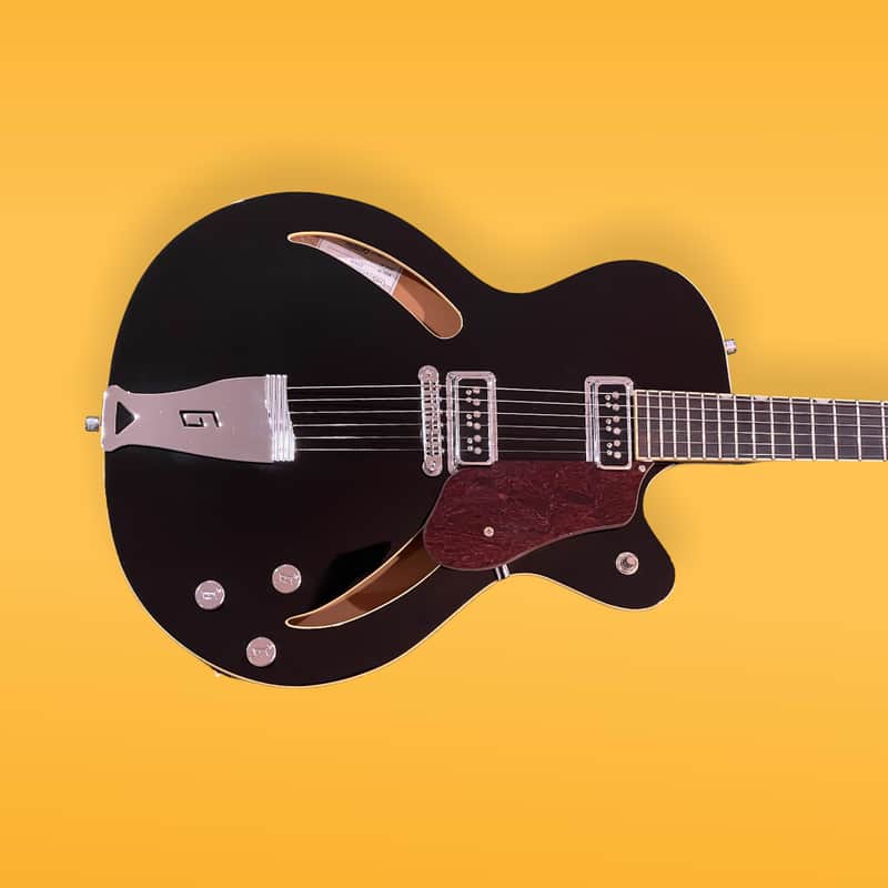 Rare 2001 Gretsch Historic Series G3140 Black Cat Thinline Pre