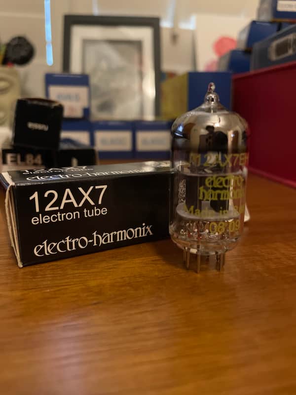 Electro-Harmonix 12AX7EH Preamp Vacuum Tube - Single 2010s - Clear image 1