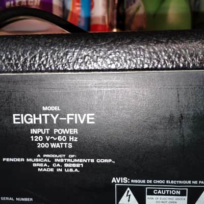 Fender Eighty Five 1980-1990 - Black image 5