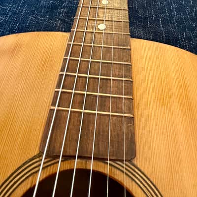 Vintage 1950s/60s Estudiantina Parlour Guitar – Made in Catania, Italy – Punchy Vintage Tone image 4