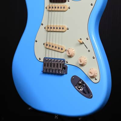 Dhatarattha DST SSS Surf Blue – Roasted Maple Neck, Stainless Steel Frets image 6