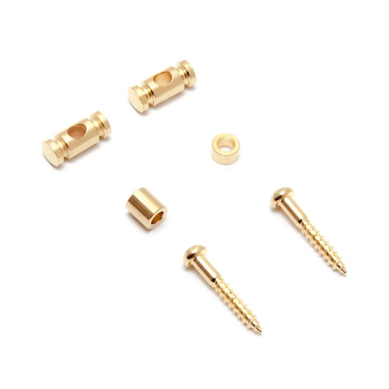 Gotoh RG15 & RG30 Round Barrel String Trees Set of 2 (Gold) image 1