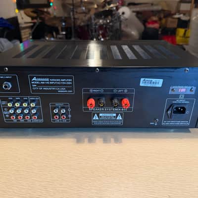 Acesonic AM-145 80 Watt Karaoke Mixing Amplifier Serviced Works Great Very Rare! image 10