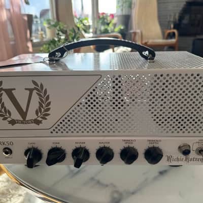 Victory Amps RK50 Richie Kotzen Signature Compact Series 50-Watt Guitar Head 2010s - White/Gold image 1