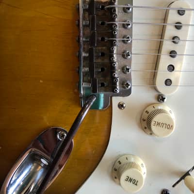 1957 Fender Stratocaster 2TSB Sunburst Refinished Body & Neck image 6