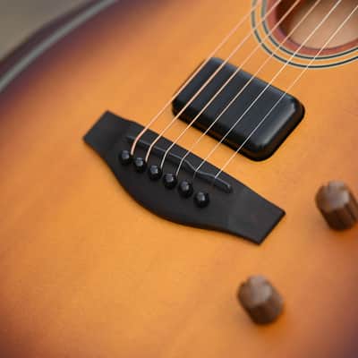 Fender Acoustasonic Standard Telecaster - Honey Burst image 3