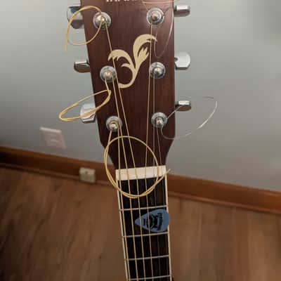 Yamaha FG-420A Natural Mahogany Acoustic Guitar image 2