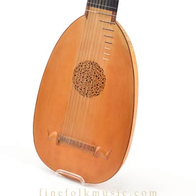 10-course Raymond Passauro Zuccaro Renaissance Lute 1968 image 4