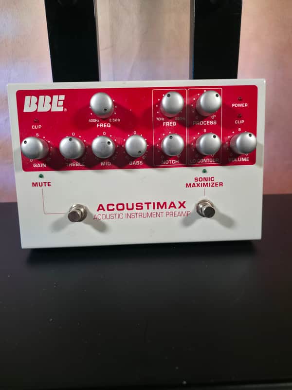 BBE Acoustimax Sonic Maximizer Instrument Preamp Pedal | Reverb