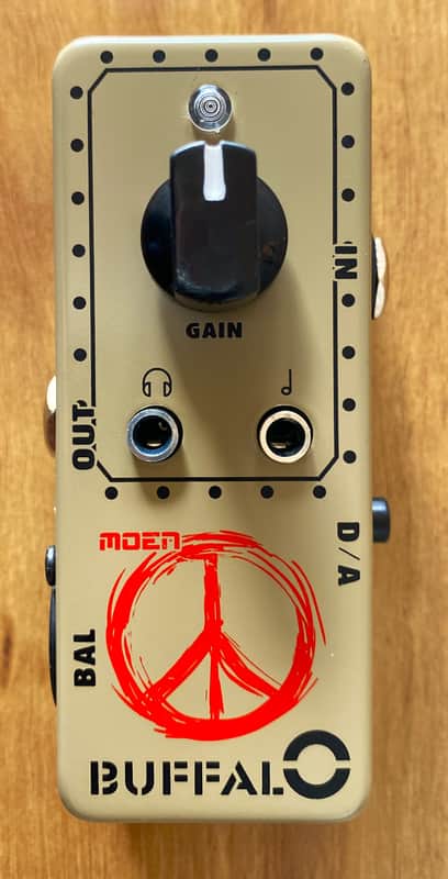 Speaker Simulator DI for Electric Guitars NDI-E4 Buffalo MOEN Guitar Micro Pedal FREE Shipping! image 1