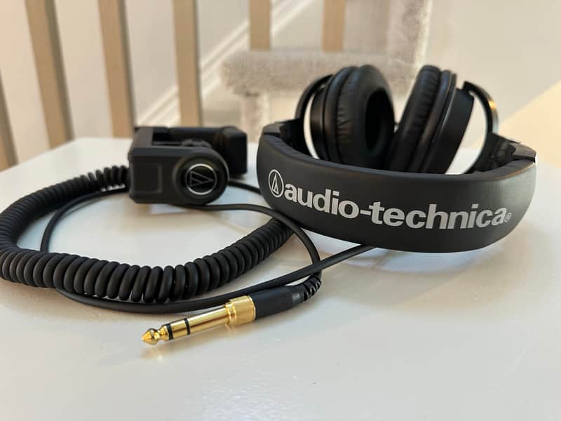 Audio-Technica ATH M50x 2010s Black image 1