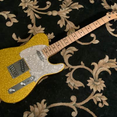 Fender Partscaster 2000s - Gold Sparkle image 1