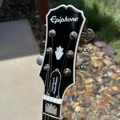 Epiphone Nighthawk Custom Reissue 2011 - Trans Black image 6