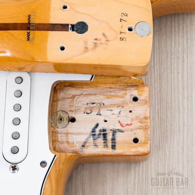 1993 Fender Stratocaster ‘72 Vintage Reissue ST72-58 Natural Ash, Japan MIJ image 18