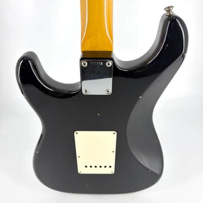 Fender Custom Shop '62 Reissue Stratocaster 2017 Fender Custom Shop ’62 Journeyman Relic Stratocaster - Black Relic image 11