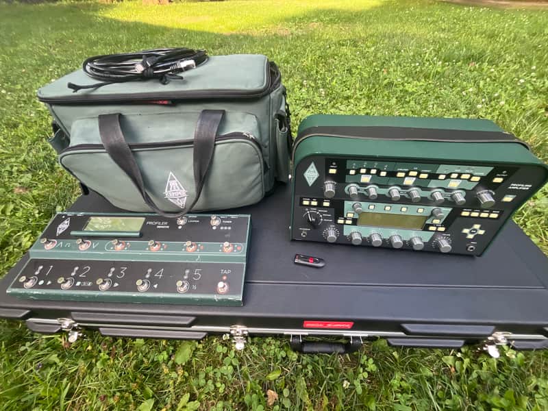 Kemper Amps Profiler PowerHead 600-Watt Digital Modeling Guitar Amp Head with Remote 2013 - 2025 Black image 1