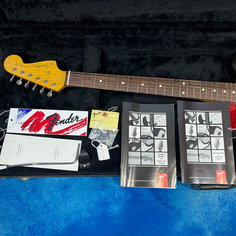 1994 Fender Japan Fotoflame Jazzmaster W/ Hardcase | Reverb The
