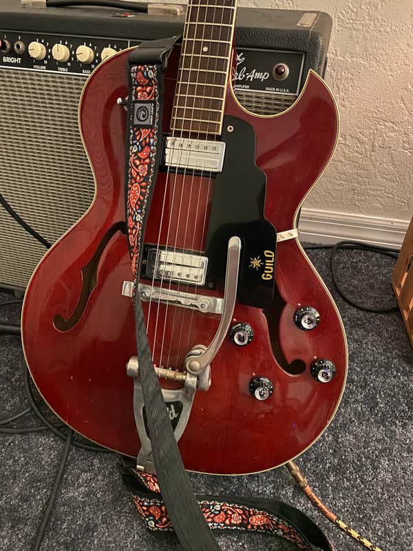 Guild Starfire III 1964 - Cherry image 1