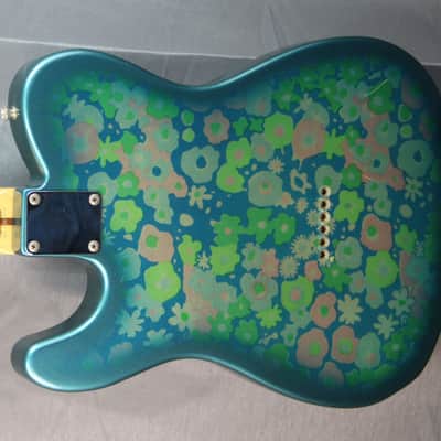 FENDER Telecaster TL69-85  2001 - Blue FLower - Japan Import image 5