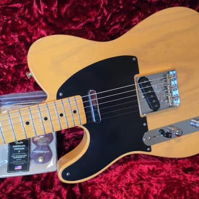 Fender American Vintage II '51 Telecaster Left-Handed 2025 - Present - Butterscotch Blonde image 3
