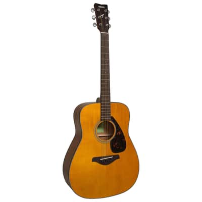 Yamaha FG800VN AIMM Exclusive Acoustic Guitar in Vintage Natural image 2