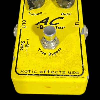 Xotic AC Booster 2007 - 2020 - Yellow X9345 image 2