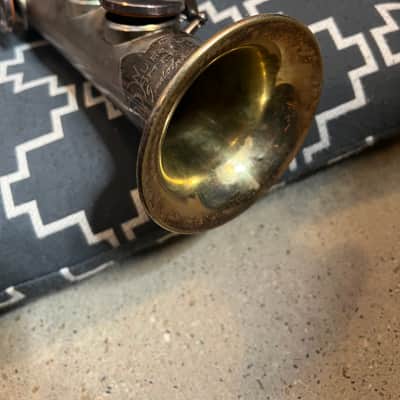 Wurlitzer American (Martin Stencil) Silver Plated Soprano Saxophone image 10