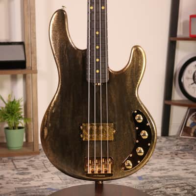 MusicMan StingRay 50th Anniversary - Ebony Fingerboard, Molten Gold image 1