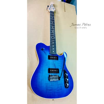 NEW! - Handmade in the U.S.A. by Me @ James Perez Guitars - 2026 - Blue Flame image 19