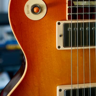 Gibson Custom Shop Yamano Les Paul R0 '60 Reissue Dark Back Iced Tea Burst 2007 image 2