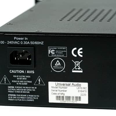 Universal Audio LA-610 MkII – Tube Channel Strip, Full Featured Mic Pre, 2-Band Selectable EQ, Optical Compressor image 8