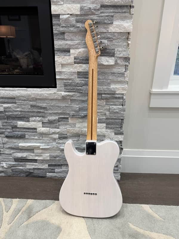 Warmoth Fender 72 Telecaster Thinline Birdseye Maple Neck CuNife