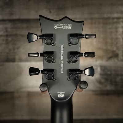 ESP LTD EC-201 Electric Guitar - Black Satin (EC201) image 3