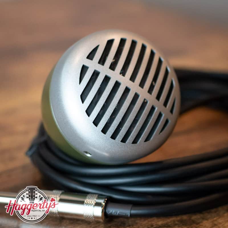 Shure 520DX Green Bullet Harmonica Microphone image 1